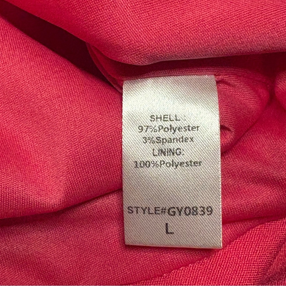 The Impeccable Pig Strapless Pink Ruffle Cocktail Dress Women’s Large - Picture 8 of 12